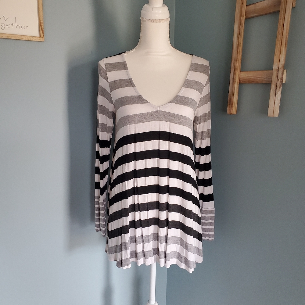 Puella Striped long sleeve top
